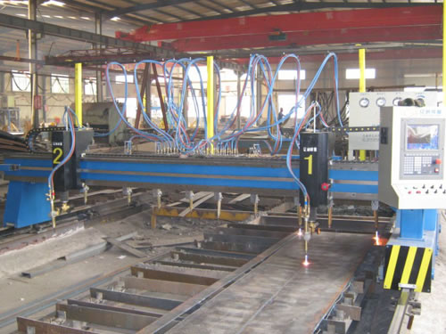 Máquina de corte oxi-combustível CNC
